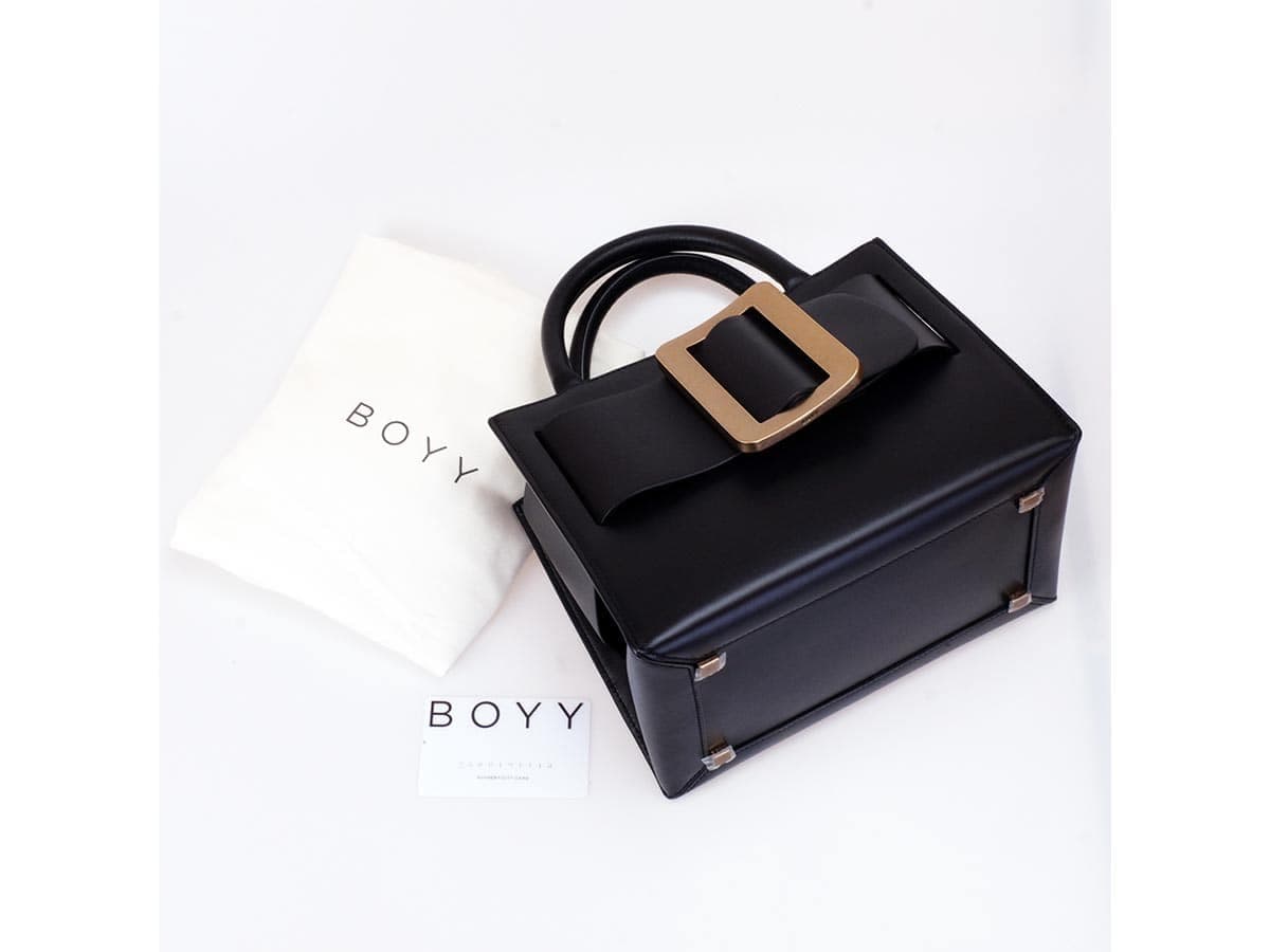 Boyy Bobby 23 (Gold Buckle) Black