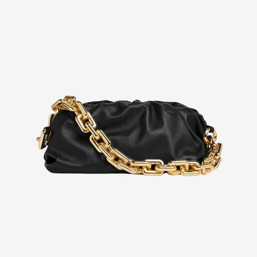 Bottega Veneta Bottega Veneta Chain Pouch Black