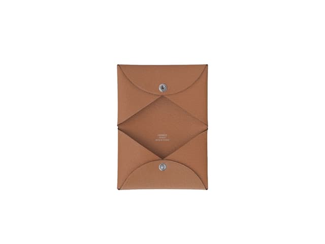 Hermes Hermes Calvi Card Holder Quebracho - view 2