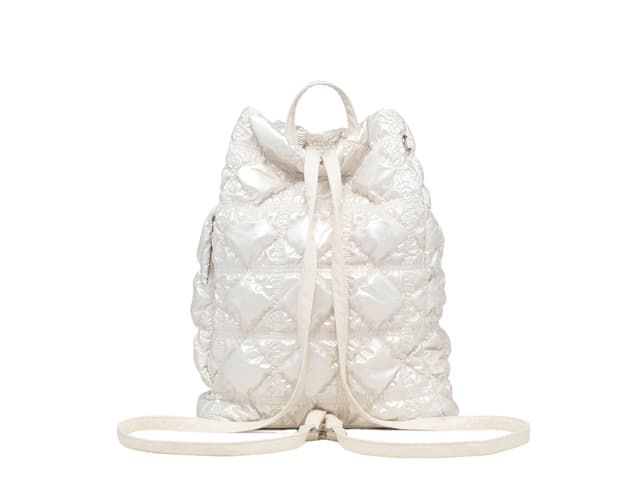 Carlyn Carlyn Clover Backpack Pearl White - view 2