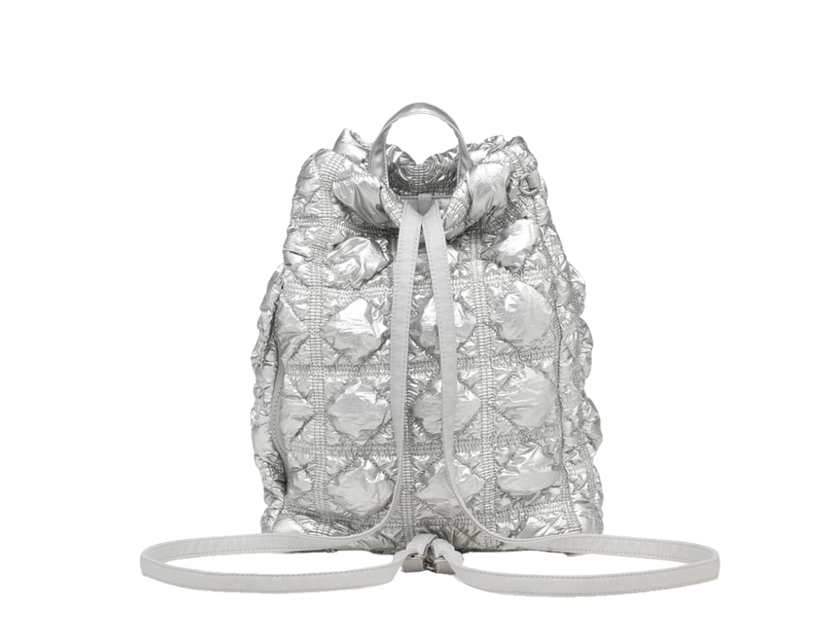 Carlyn Clover Backpack Silver