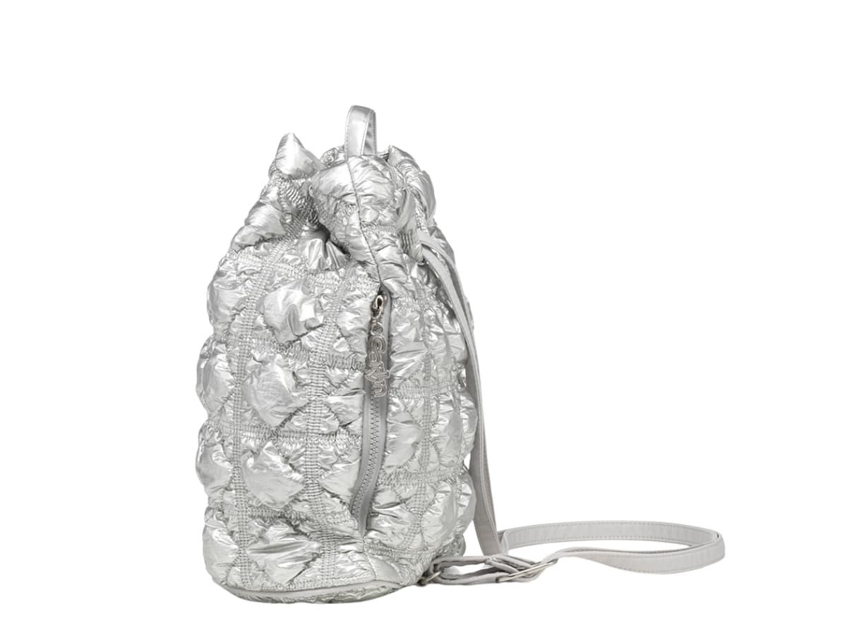 Carlyn Clover Backpack Silver