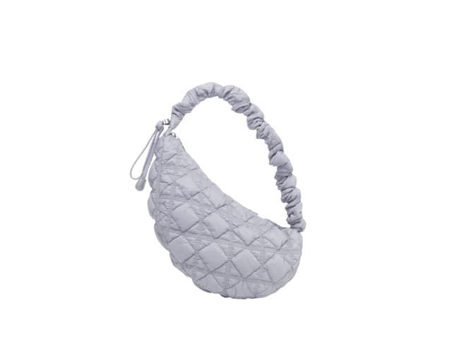 Carlyn Carlyn Cozy M In Nylon With Silver Hardware Ash Blue - view 1