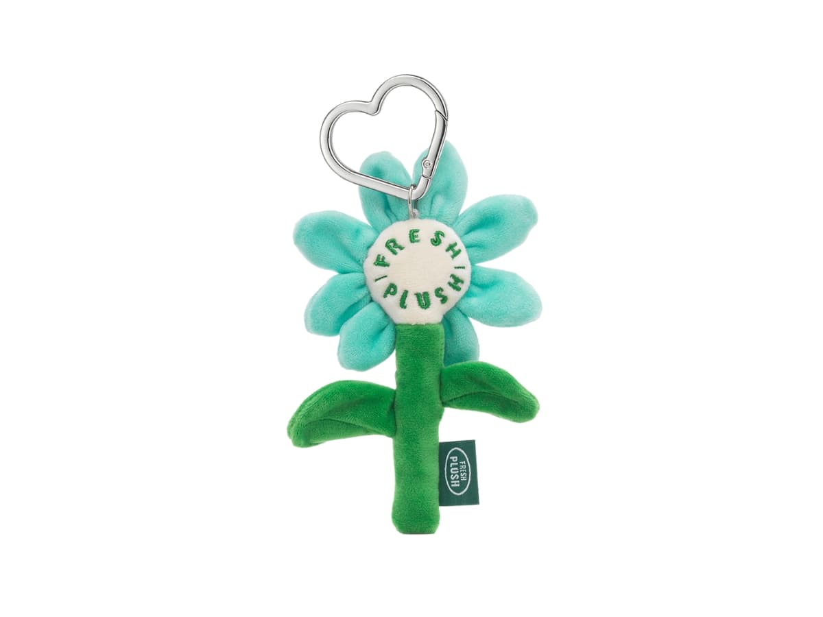 Carlyn Flower Keyring Mint