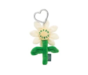 Buy Carlyn Flower Keyring White at Sasom – Authentic and Ready to Ship