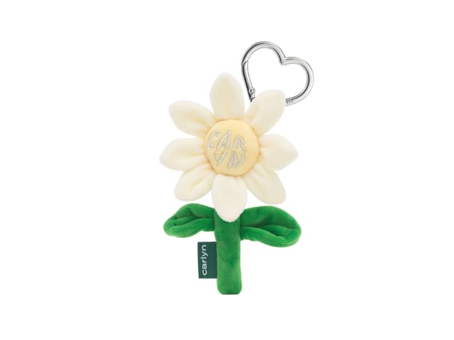 Carlyn Carlyn Flower Keyring White - view 2