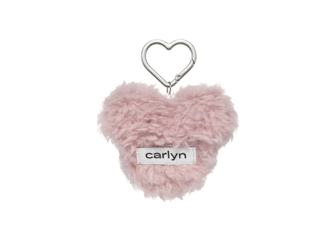 Carlyn Carlyn Fluffy Keyring Pink - view 2