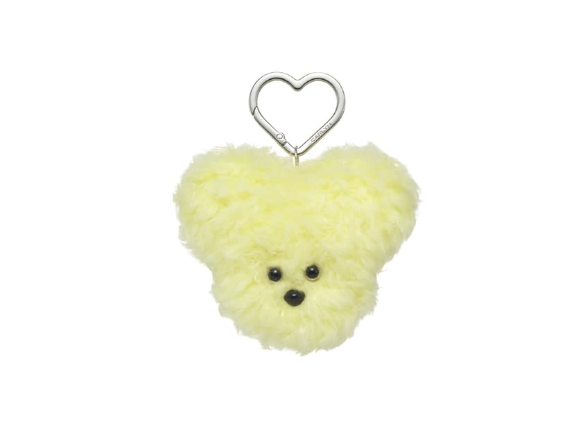 Carlyn Carlyn Fluffy Keyring Yellow