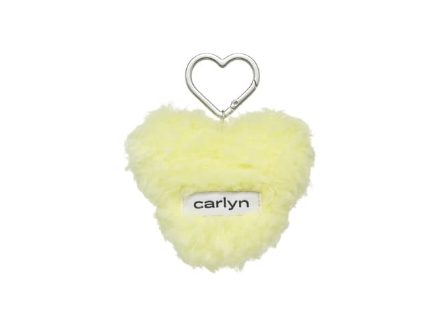 Carlyn Carlyn Fluffy Keyring Yellow - view 2