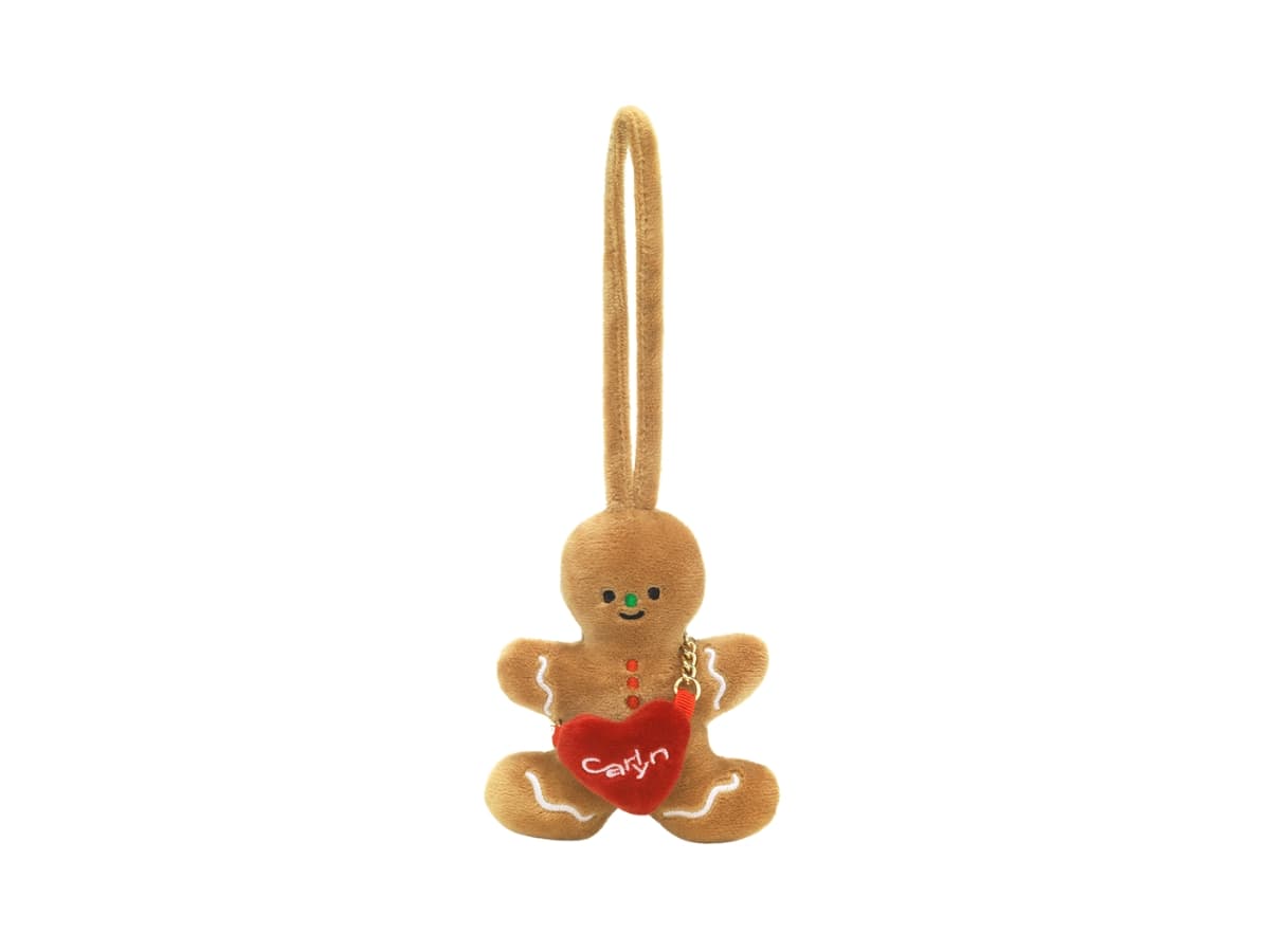 Carlyn Gingerbread Bag Charm