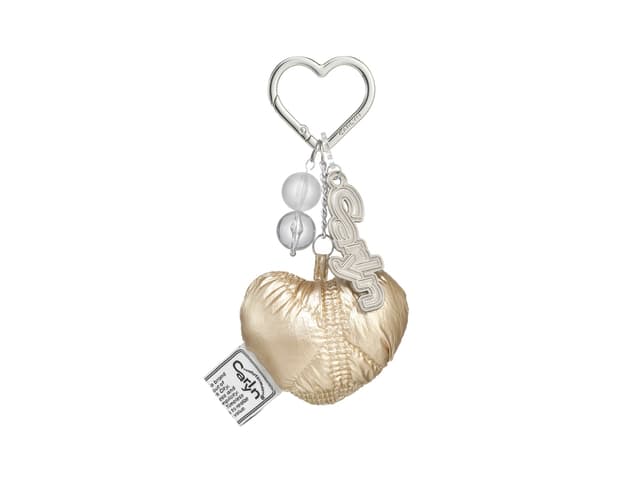 Carlyn Carlyn My Heart Keyring Gold - view 1