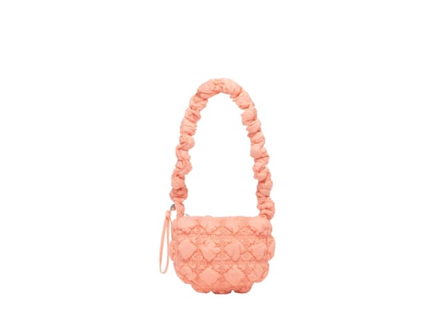 Carlyn Carlyn PoingIn Nylon-PU With Silver Hardware Coral - view 1