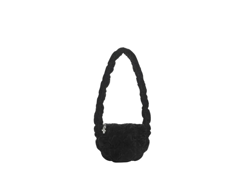 Carlyn Carlyn Soft Velvet Mini Black