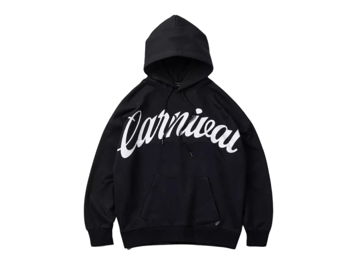 Carnival Calligraphy Hoodie Black SS23