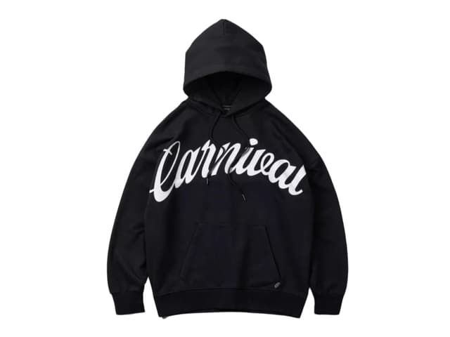 Carnival Carnival Calligraphy Hoodie Black SS23 - view 1