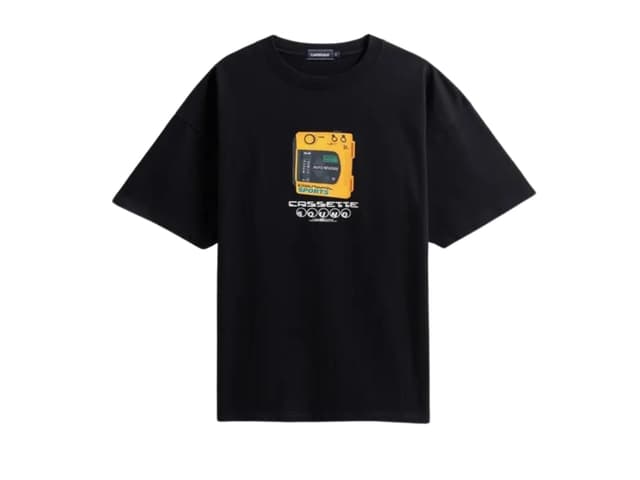 Carnival Carnival Cassette Sound Ovs T-Shirt Black (SS24) - view 1