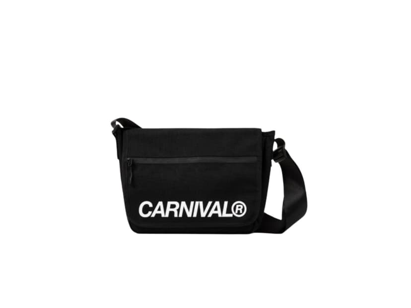 Carnival Carnival Cordura Messenger Bag Black