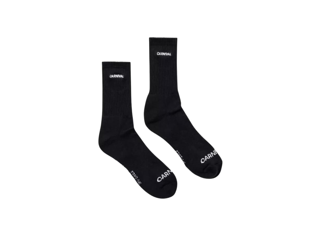 Carnival Embroidery Socks Black SS23