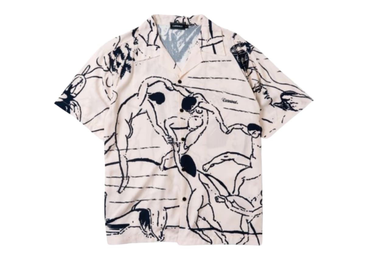 Carnival Masterpiece Hawaii Shirt Beige