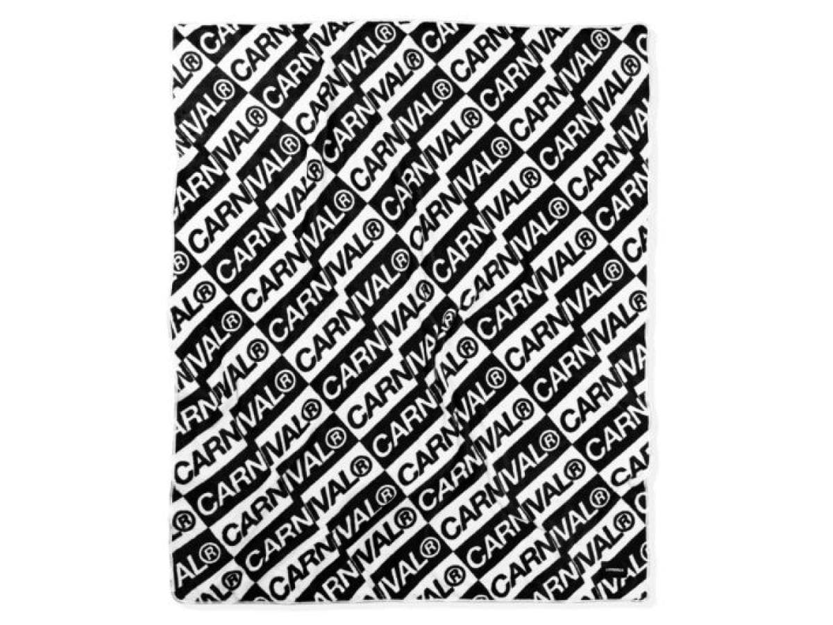 Carnival Monogram Blanket Black