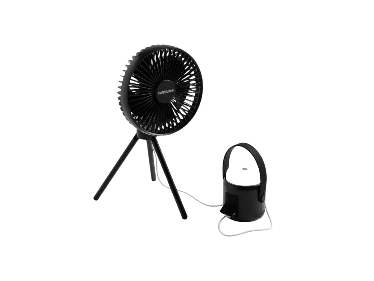 Carnival Portable Fan Black