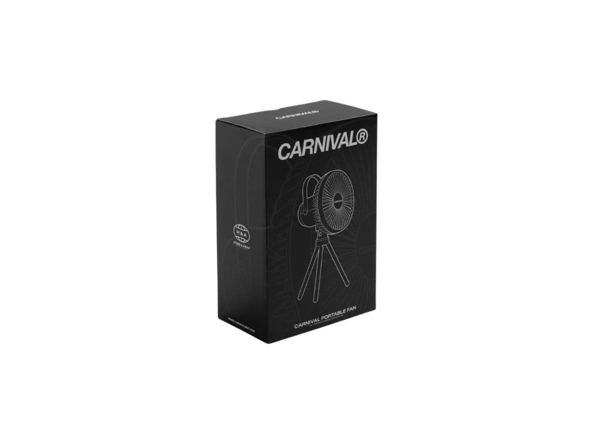 Carnival Portable Fan Black