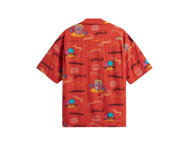 Carnival Carnival SBTG Hawaii Shirt Orange - view 2