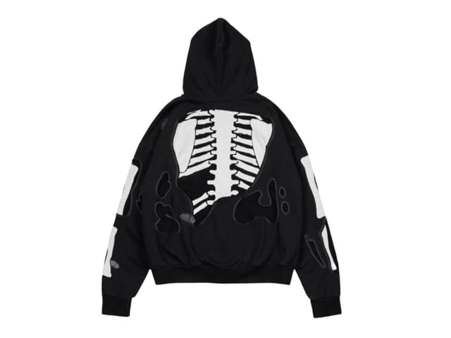 Carnival Carnival Skeleton Hoodie Black - view 2