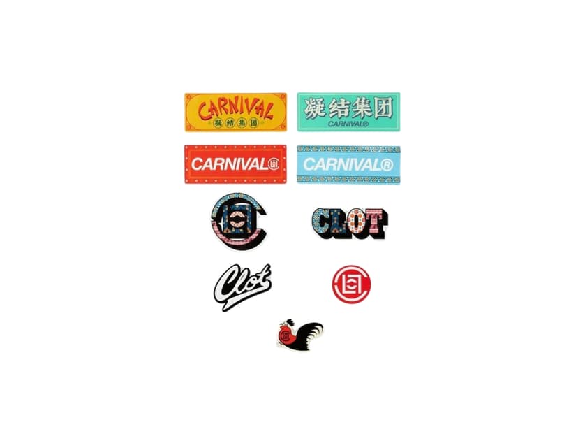 Carnival Carnival X Clot Sticker Pack