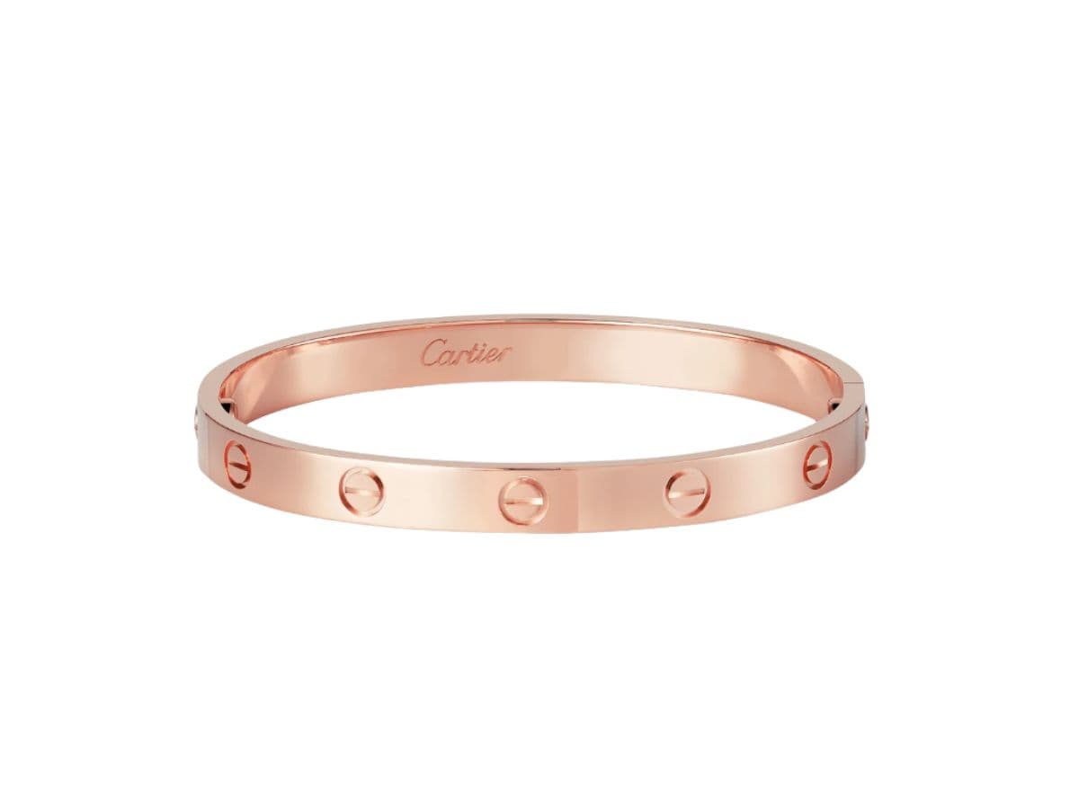 Cartier Love Bracelet In 18K Rose Gold