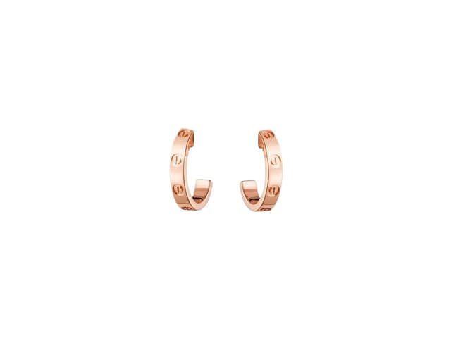 Cartier Cartier Love Earrings Rose Gold - view 1