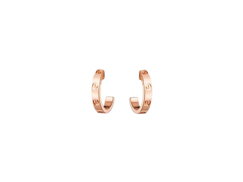 Cartier Cartier Love Earrings Rose Gold