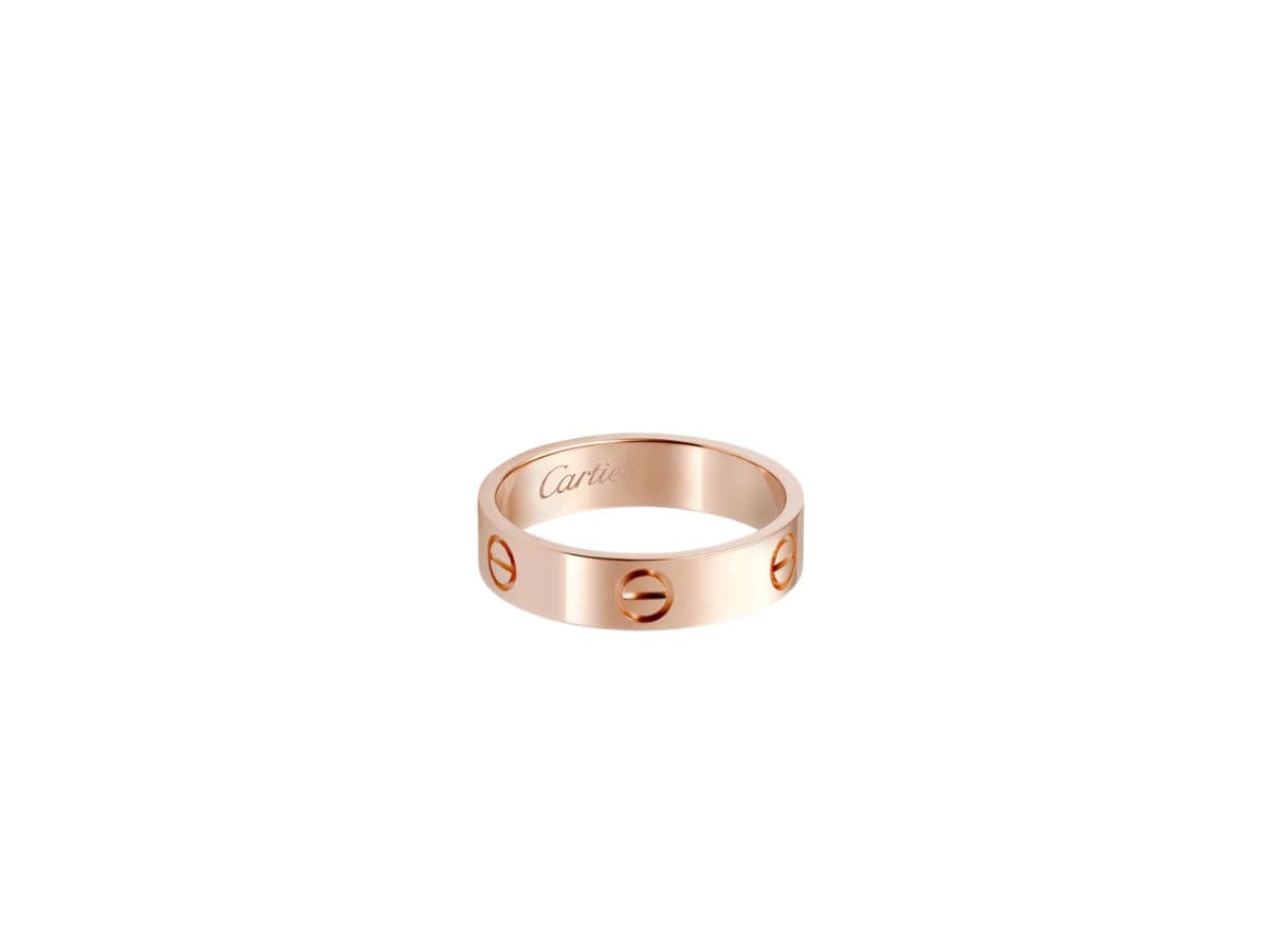 Cartier Love Ring Rose Gold