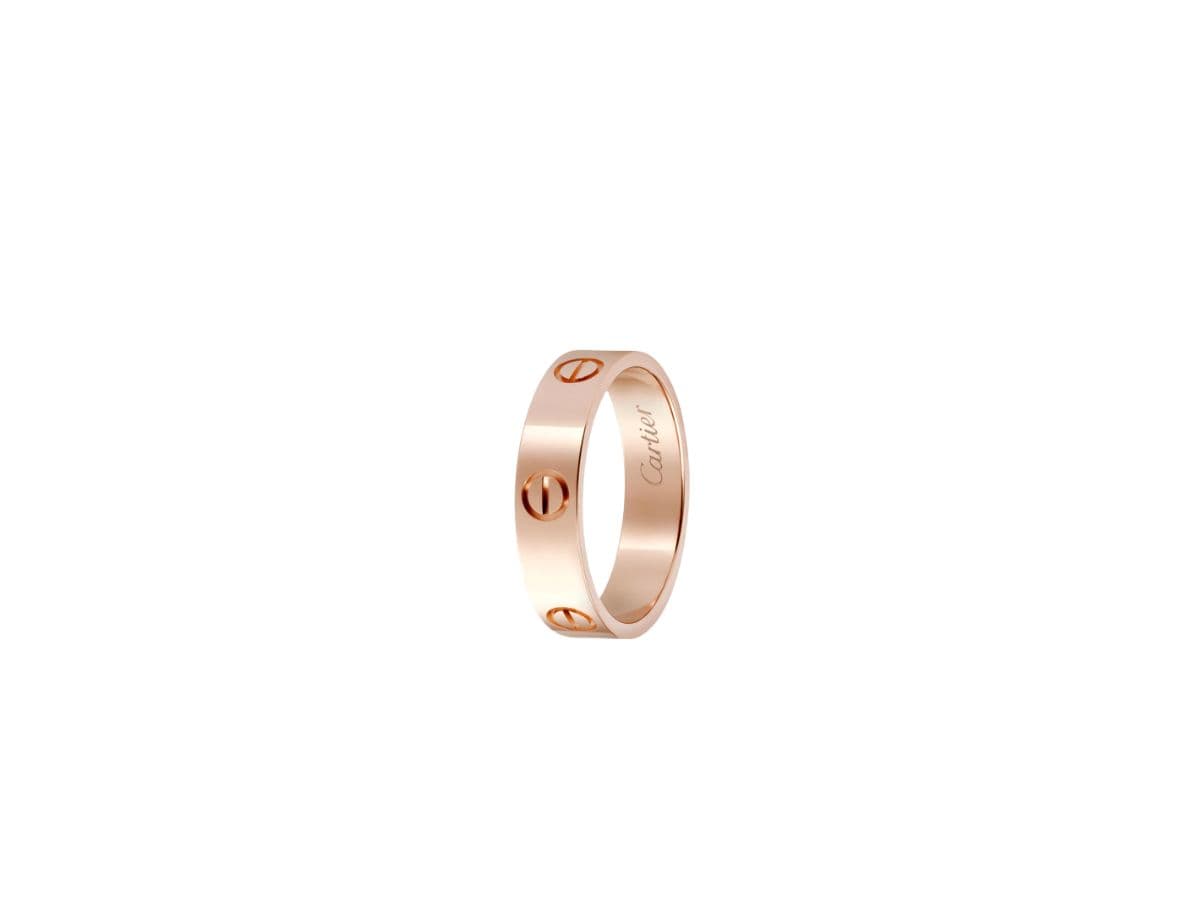 Cartier Love Ring Rose Gold