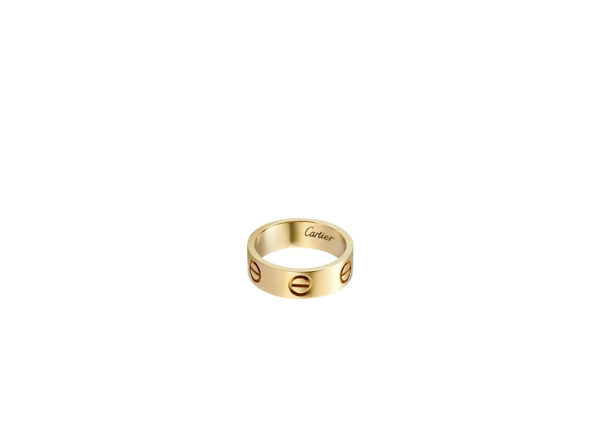 Cartier Love Ring Yellow Gold