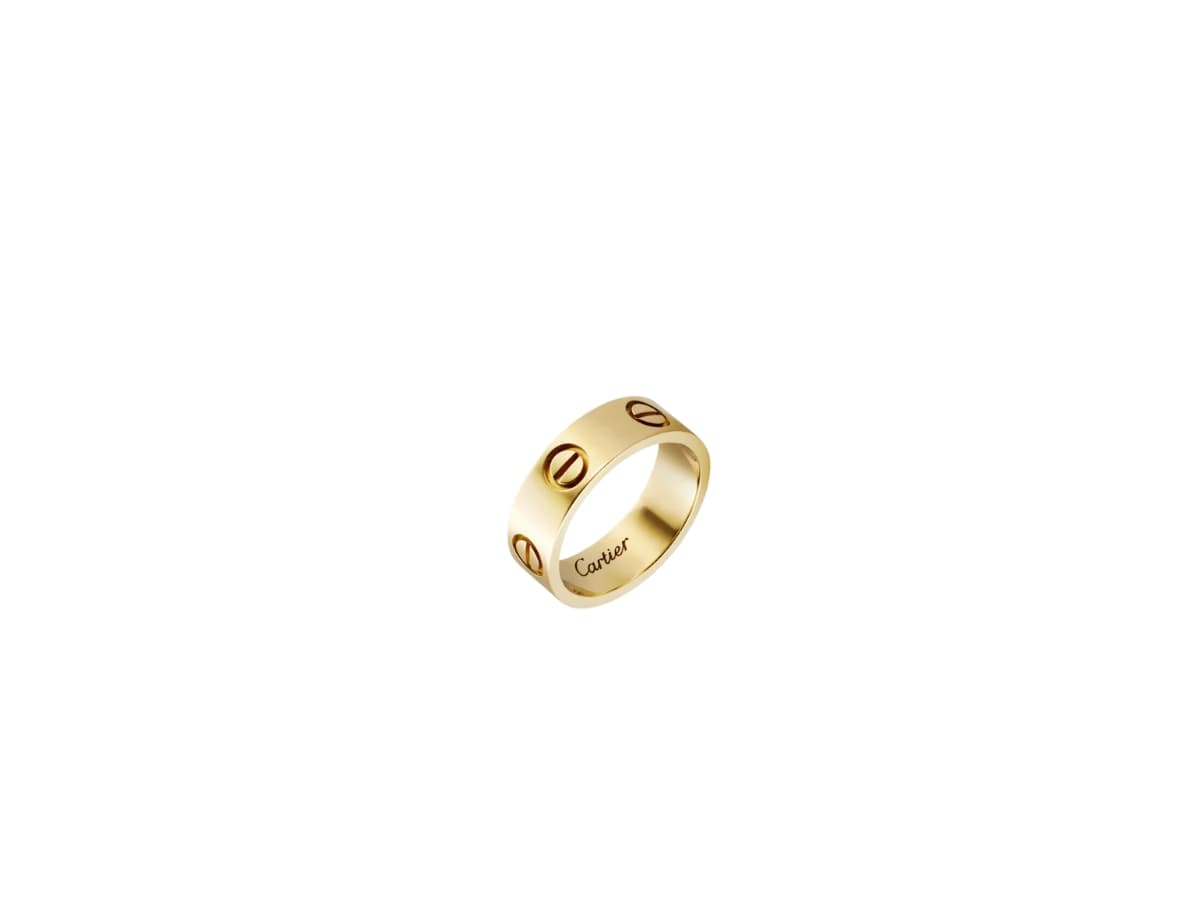 Cartier Love Ring Yellow Gold