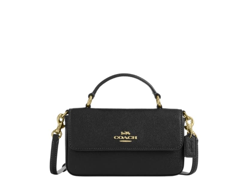 Coach Coach Mini Josie Top Handle Bag Black