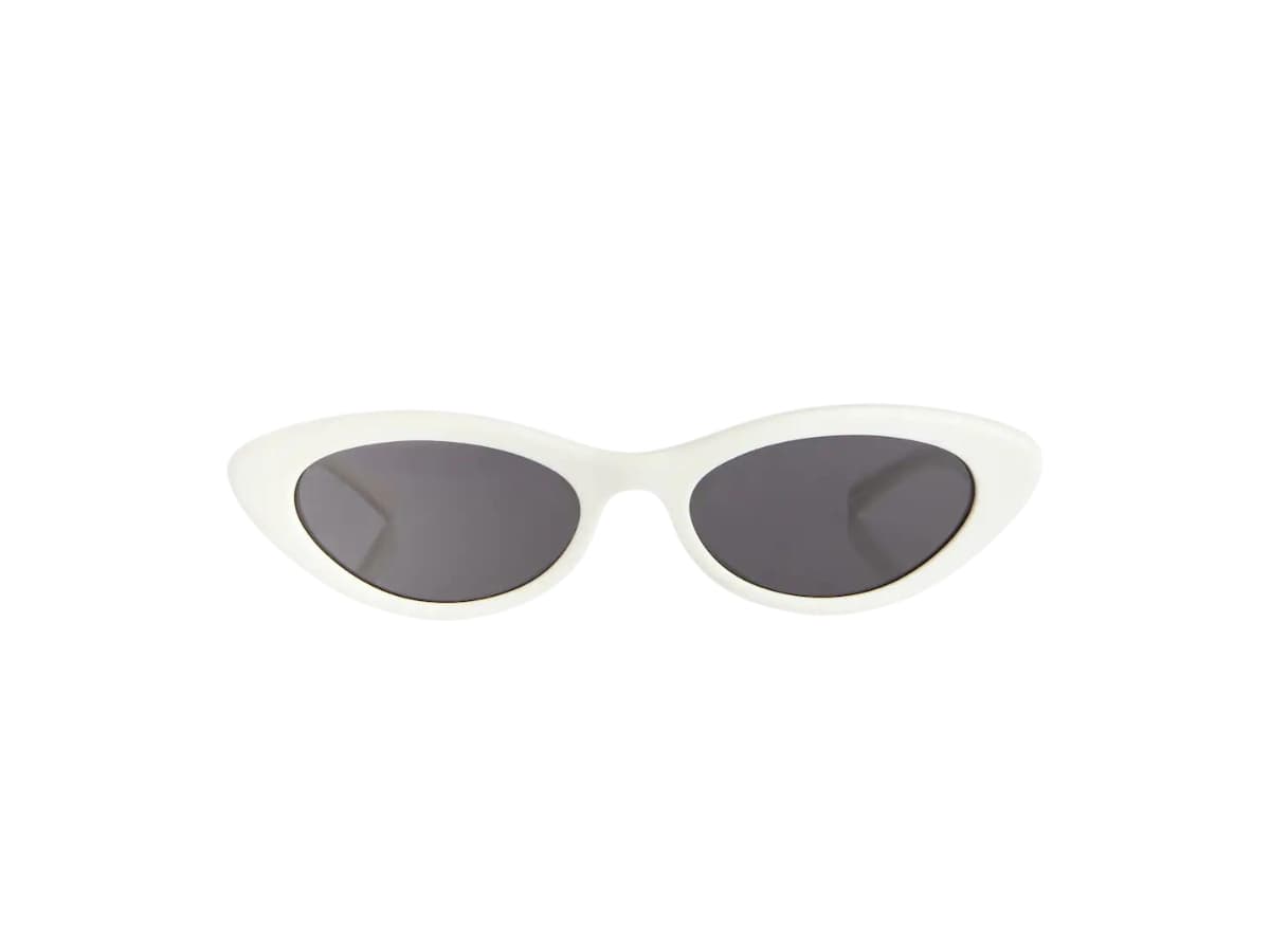 Celine Cat Eye Sunglasses White