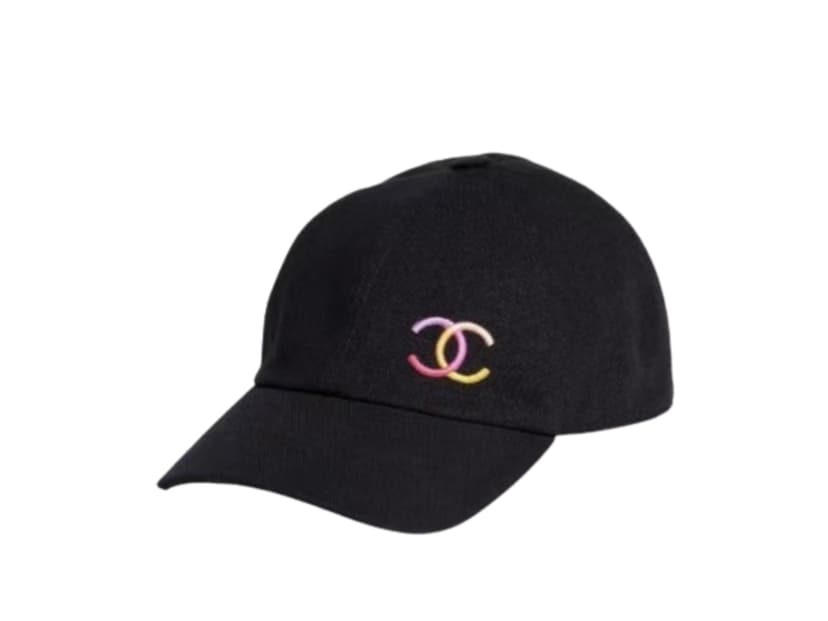 Chanel Chanel CC Logo Cap Black