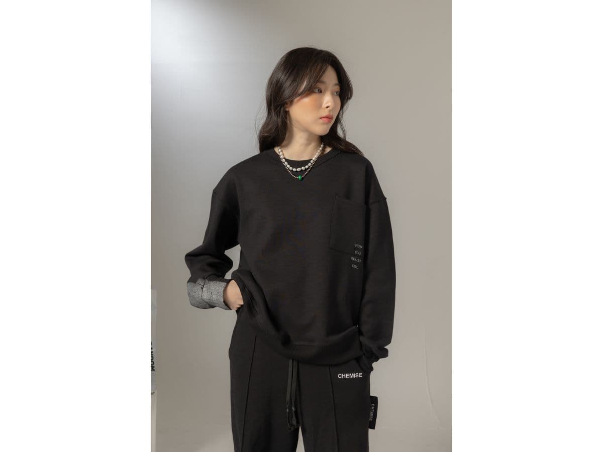 CHEMISE Black Sweatpants