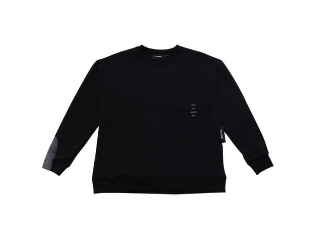 CHEMISE CHEMISE How You Really Feel Black Sweater - view 1