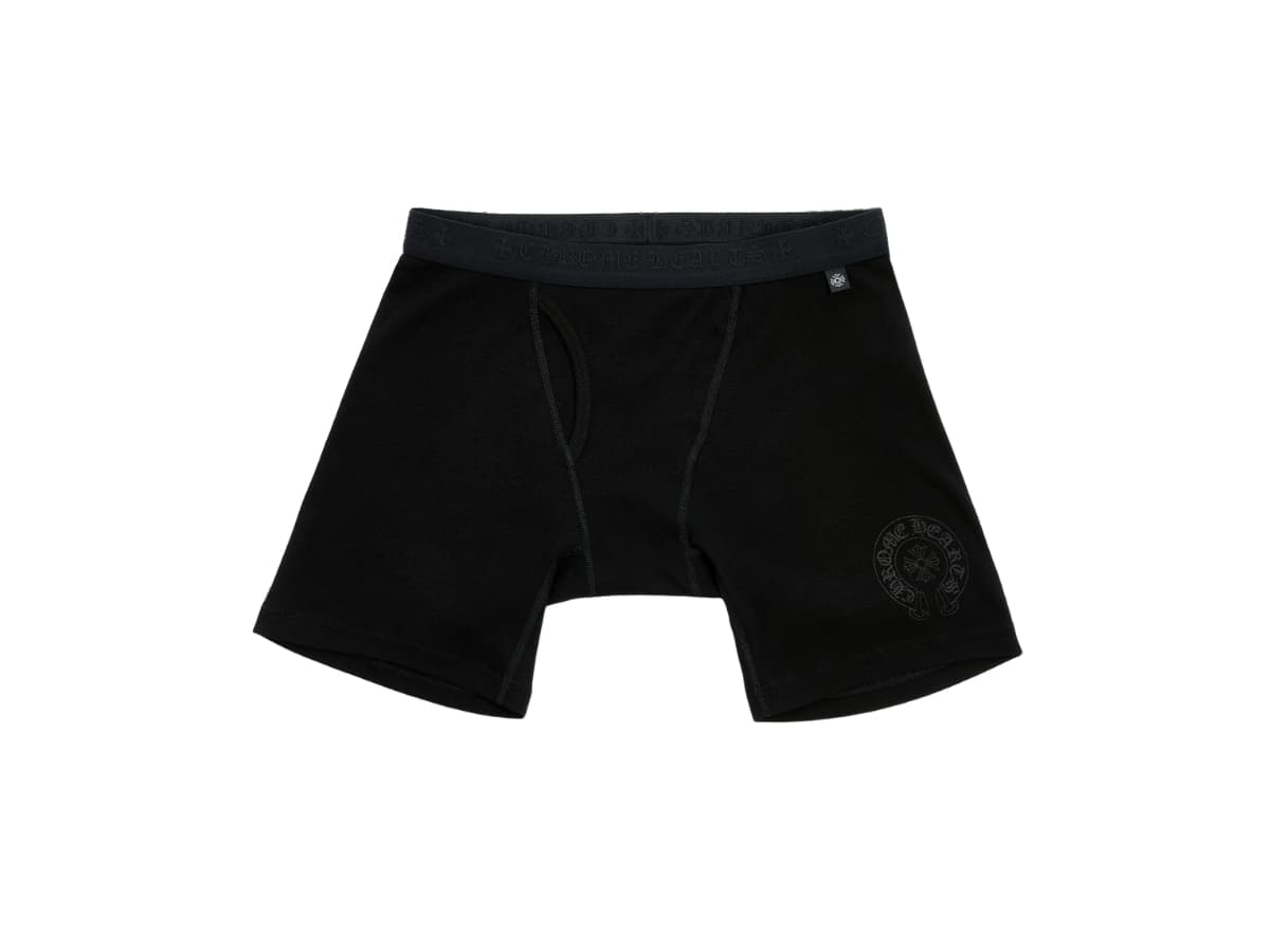 Chrome Hearts Logo Boxer Black