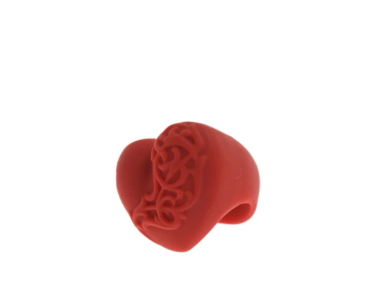 Chrome Hearts Silicone Heart Ring