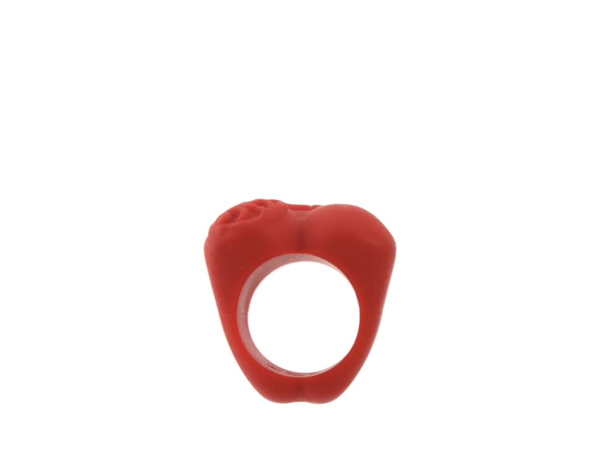 Chrome Hearts Silicone Heart Ring