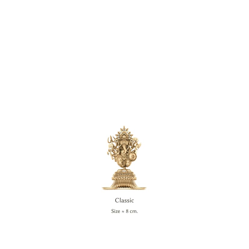 RAVIPA Classic Ganesha Asuraya