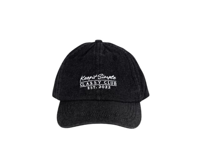 Classy Classy Denim Cap Black Jeans - view 1
