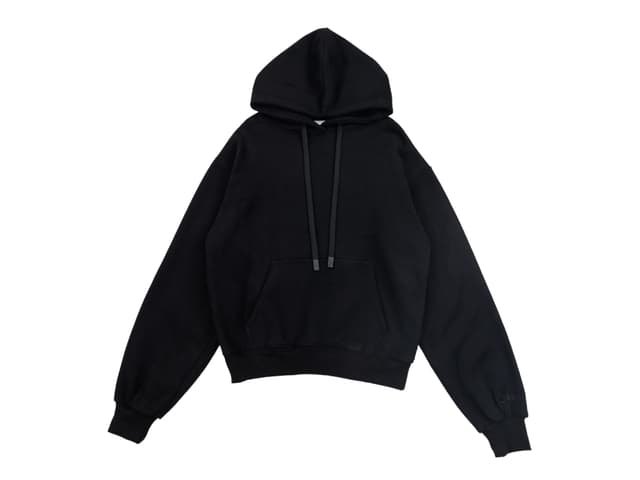 Classy Classy Basic Hoodies Black - view 1