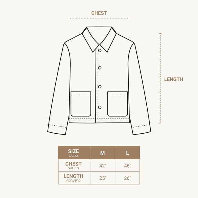 Classy Classy Crew Jacket Denim - view 2
