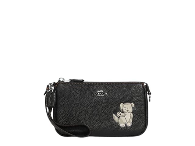 Coach Coach Nolita 19 In Happy Dog With Silver Hardware Black - view 1