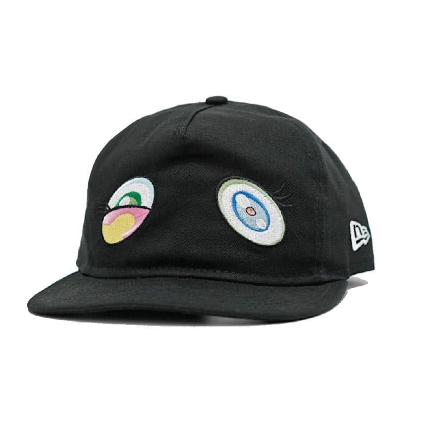 Takashi Murakami Eyes Snapback Black